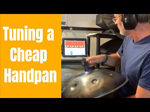 Dave Tuned a Cheap Handpan on Facebook…LIVE!!!