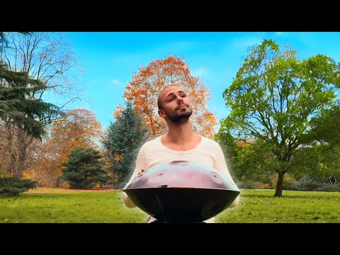 1 Hour of Tranquility |Handpan Echoes in an Autumn Wonderland