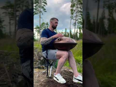 Handpan in nature   #handpan #percussion #music