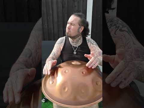relaxing on the garden while my FND is really playing me up love this f# low pygmy #handpan #fyp