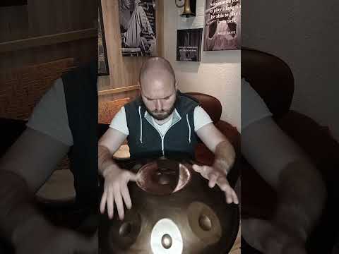 7/8 Meditative Pattern by @MalteMarten B2 Kurd by Lumar #handpanmusician #handpan #handpanmusic