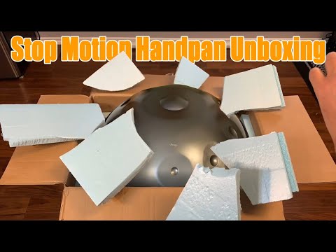 Stop Motion Handpan Unboxing!!