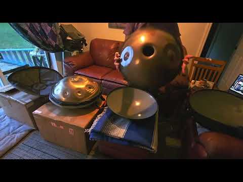 Unboxing Two Hamsa Handpans