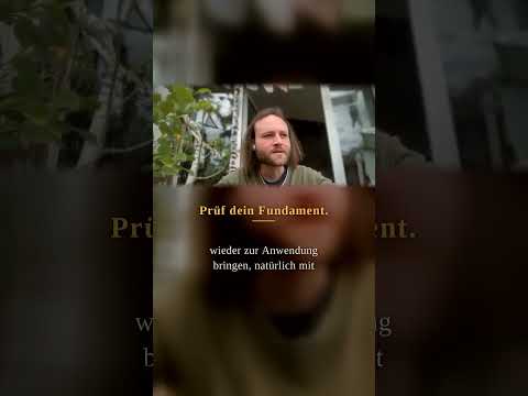 Bevor du übst: prüf dein Fundament (Handpan)