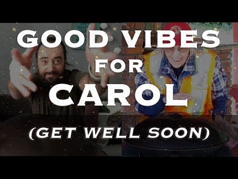 Good vibes for Carol (get well soon) - "We Love You Carol" Handpan Video "Challenge"