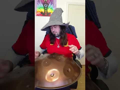 having fun with the handpan and explore the magic #handpan #