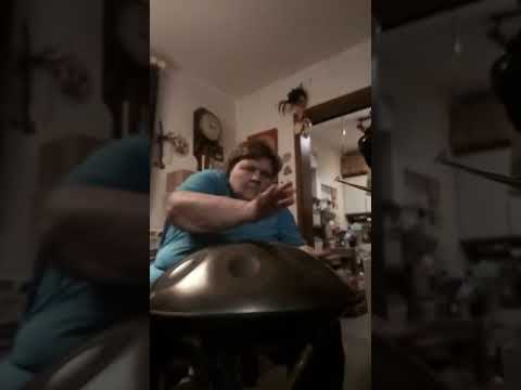 more fun with my Djangar Handpan in Romanian Hijaz