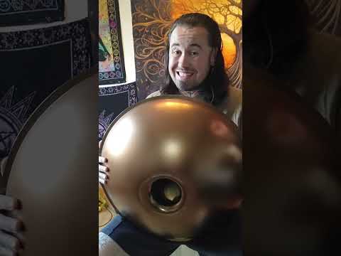 reviewing 2 kurd d handpansfrom @PanAmor Handpans LTD and meridian handpan