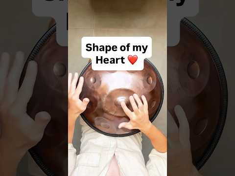 Shape of my Heart ❤️ #handpan #handpantutorial #sting #shapeofmyheart