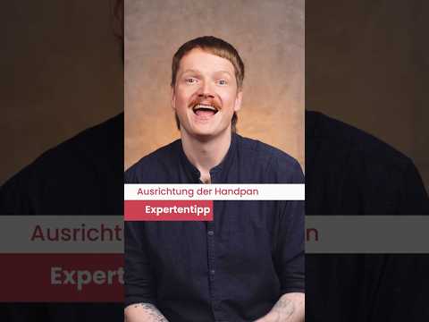 Ausrichtung der Handpan - Expertentipp #handpan #shorts