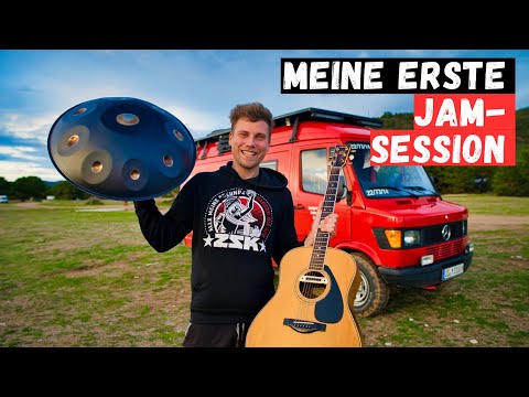 Vanlife in Griechenland: Musik, Freiheit & eine magische Handpan-/Gitarren-Jam-Session