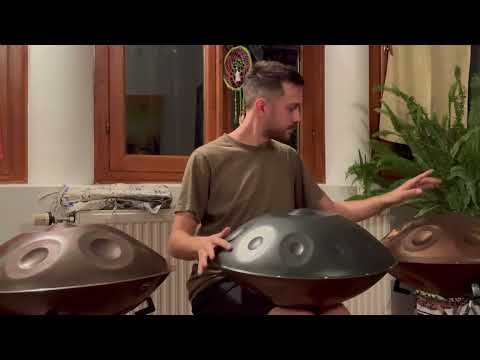 New song with no name yet - Live in Pure Tone Handpan Retreat 2025