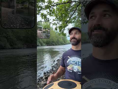 Neotone B2 Amara, Geese, Osprey #handpan #birdsong #outdoors #handpanmusic #steeldrum #432hz #nature