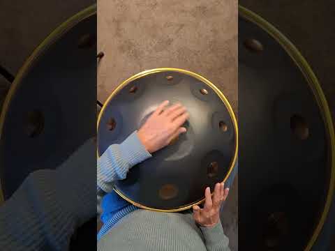 Easy-to-learn Handpan Compositions: Groovy Arpeggios (Kurd Scale) #shorts