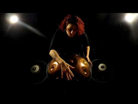 Angel Handpan Exploration #8 | D Kurd 14 Ember Steel - Marjorie Courtiau || Handpan Pantam
