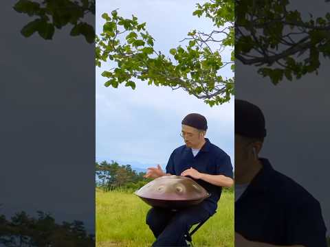 ハンドパン演奏、御牧原台地「一本くるみ」にて #ハンドパン #handpan #hangdrum #ヒーリング #music #핸드팬 #手碟 #癒し #relax #relaxmusic