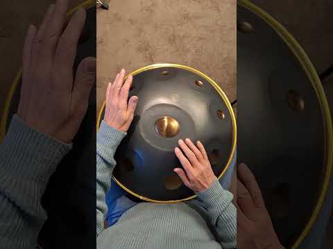 Easy-to-learn Handpan Compositions: Sounding Silence (Kurd Scale) #shorts