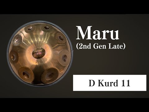 【ハンドパン販売】Maru (2nd gen Late) / D Kurd 11 試奏1  [管理番号114]