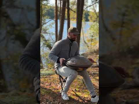 Chillvibes by the lake 🛸                  #handpansound #handpan #handmade #chillvibes