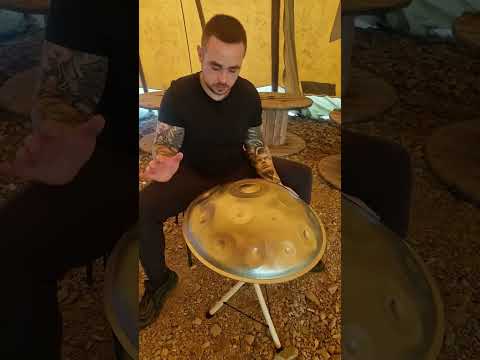 Second day playing a handpan after only 4 hours of lessons! | Handpan Lessons Northampton