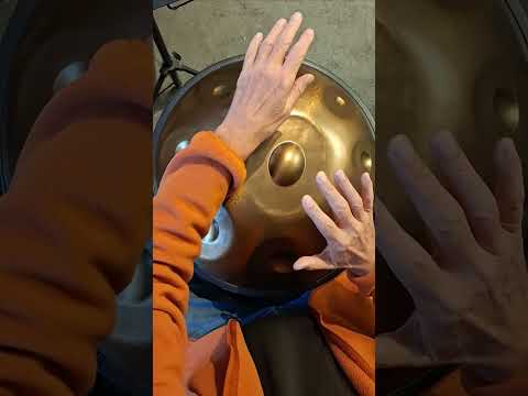 Easy-to-learn Handpan Compositions: Playing Chords 2 (Kurd Scale) #shorts  #handpanlernen