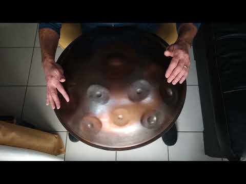 Handpan Week 54 - Eforia Instruments E amara 20 ember steel 😮 - Exploration