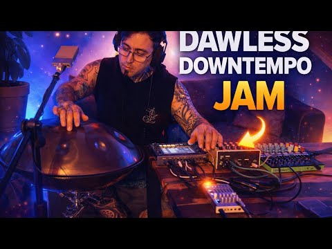 Dawless Downtempo Jam with Sela Handpan, Chroma Console & 1010Music Blackbox
