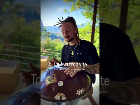Handpan Magic: Instant Chill Vibes #InstrumentalShorts#MusicShorts#RelaxingSounds#MeditationMusic