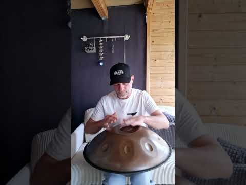 First touch h2 Amara 15, nimosounds, Köln. Danke Euch!!! #handpan #love #amara