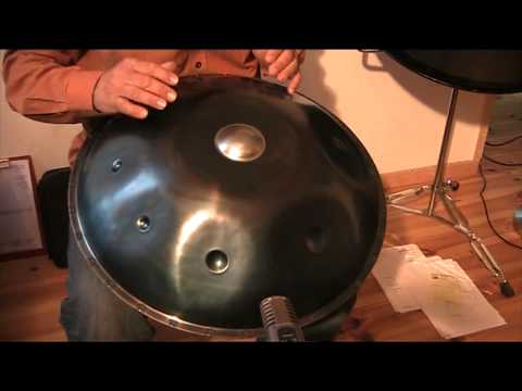 Handpan Innersound, scale Melog,