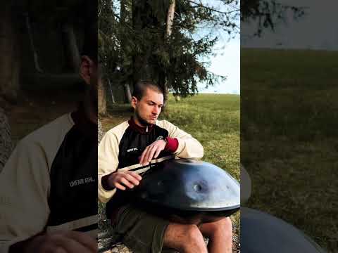 Handpan in the Forest❤️🙌 #drummer #music #percussion #handpanworld #yatao #chill