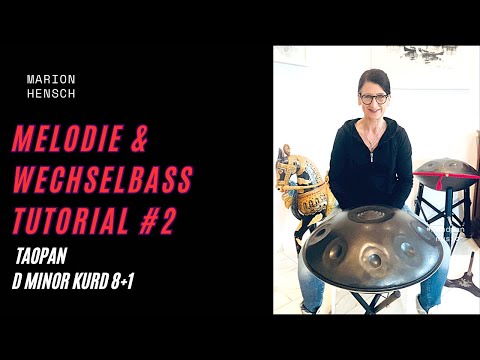 Melodische Bassbegleitung | Handpan Groove | Beginner Tutorial #2