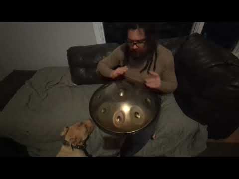 Day 39 Handpan D Kurd New Groove February 23, 2024