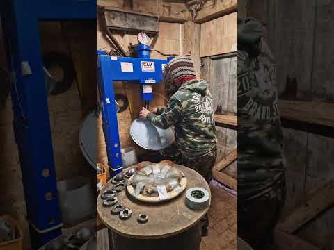 Pressing handpan notes start to finish | Handpan Maker | Learning to build my own handpans