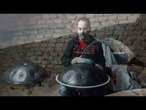 HANDPAN EQUINOX MERCURY.  CON BUITRES LEONADOS EN LOS ARRIBES DEL DUERO