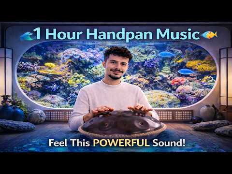 1 Hour of Exciting Handpan Music 🌊🐠 | Relaxing 432Hz Aquarium Vibes | Planet Ding