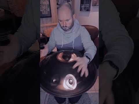 Hand independence study in 3/4 - D Kurd  @soundsculpture-handpanshop698 #handpanmusic #handpan