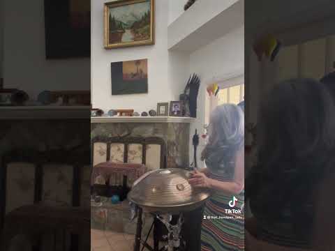 🛸🎶 🦋.. @AxiomHandpans C# Celtic Minor …as requested, note by note, slow to faster play ..🦋🎶🛸