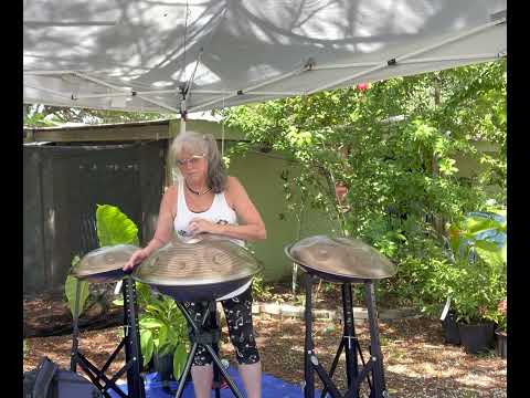 🛸🎶 Gig Demo of an @AxiomHandpans in the scale of C# Celtic Minor 🎶🛸