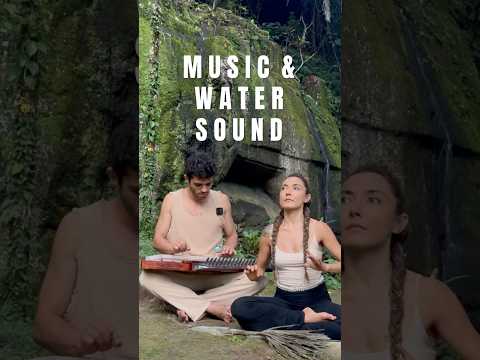 Anatolian Qanun, Vocal & Handpan in Bali Water Temple - Flow Music #livemusic #music #nature