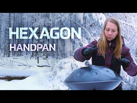 'Hexagon' Handpan Song by Lavinia Gerster (Snow Impro)