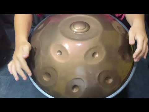 Raysen master handpan 14 notes D Kurd 12+2