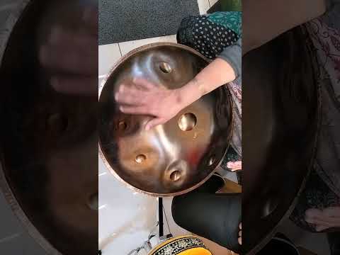 Mantra Handpans. G Melog Selisir. #shorts #shortsfeed