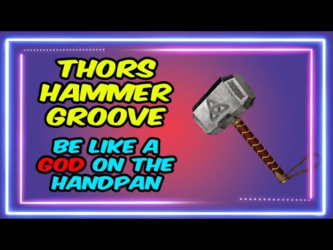 Handpan Tutorial #1| Thor’s Hammer Groove & upgrade skills Power & Precision | Beginner-Intermediate