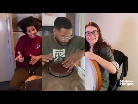 Handpan Challenge with Rosie & Amy & Louis | @MasterTheHandpan