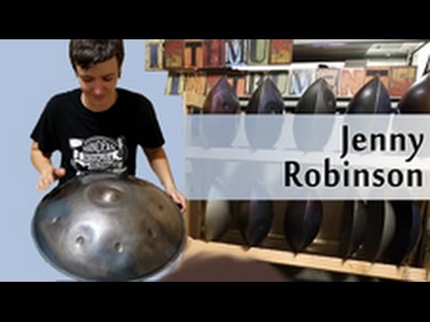 Handpan Song played at Isthmus Instruments by Jenny Robinson