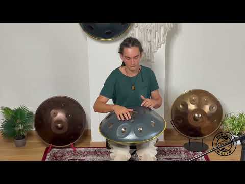 Kita Pantam | A2 Hijaz 9 | Nitrated Steel | 440Hz | A/ E G A A# C# D E G