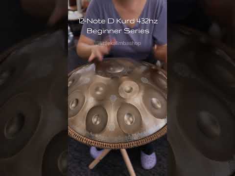 Sound test for beginner handpan 12-note D Kurd #handpan #beginners #percussion #groove #music