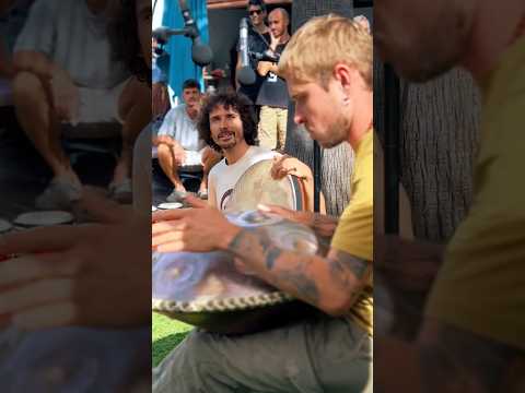 #Handpan #JawHarp #Didgeridoo, & Drum Jam at our #HandpanMusic #Festival in #Alicante #Spain