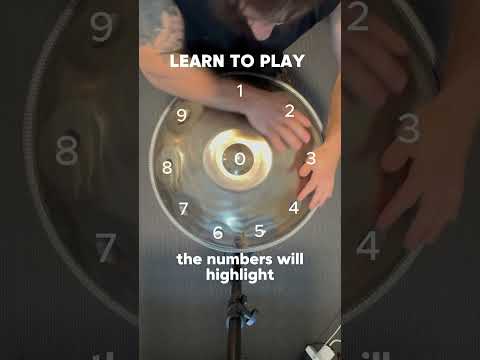 Learn to play the handpan 😌 #handpan
